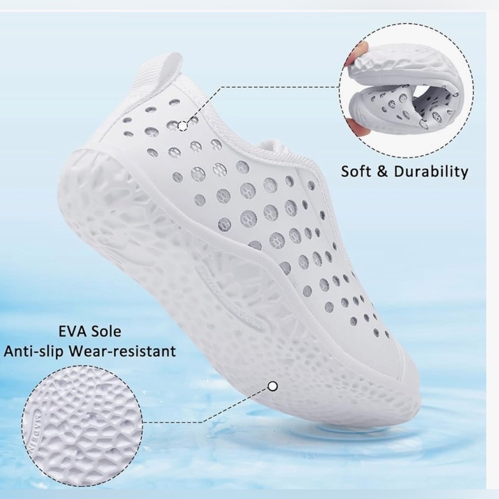 Water Shoes Boys & Girls Quick Dry Breathable Barefoot Slip-one - Picture 6 of 8